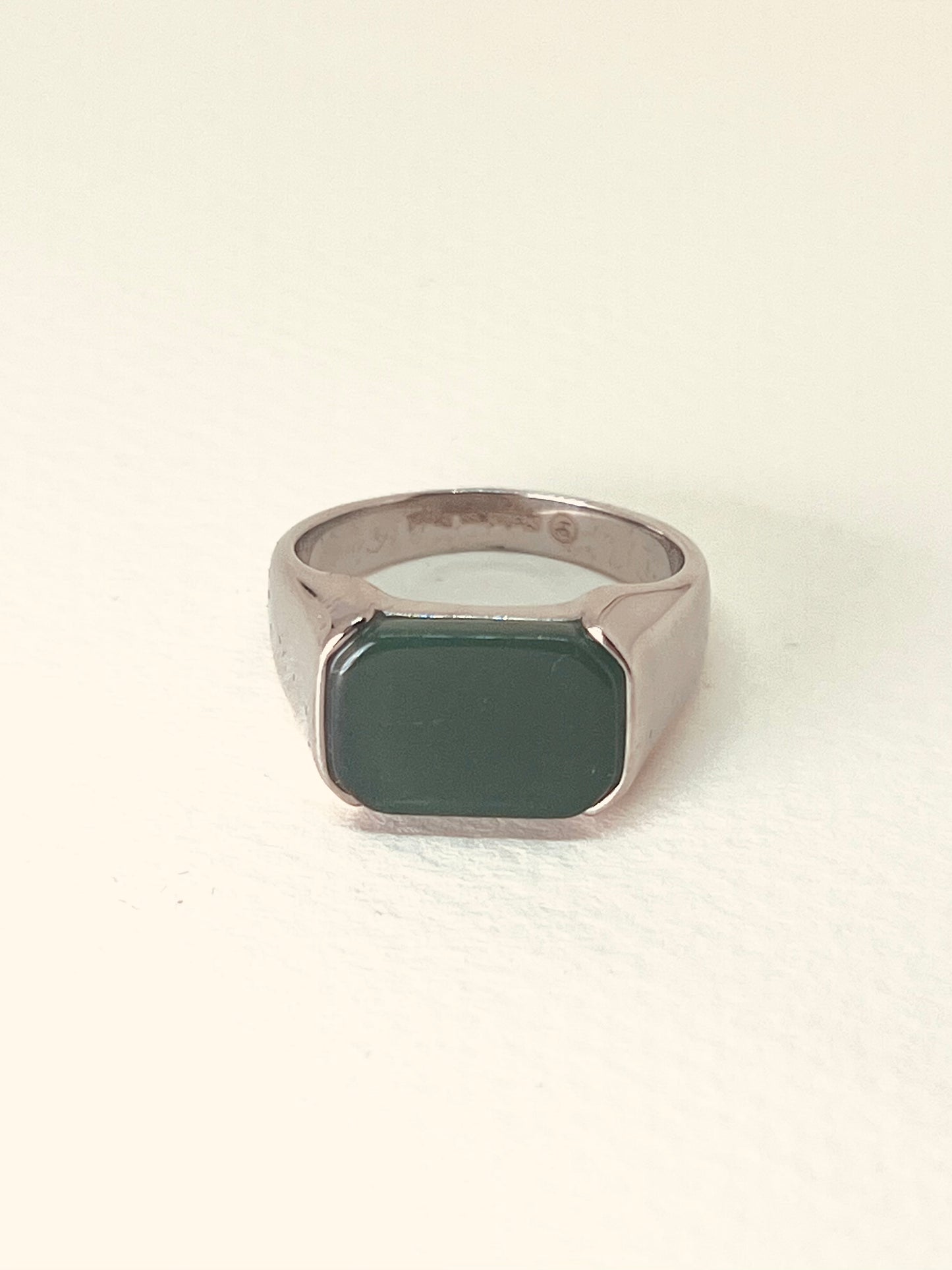 Jade Signet Ring