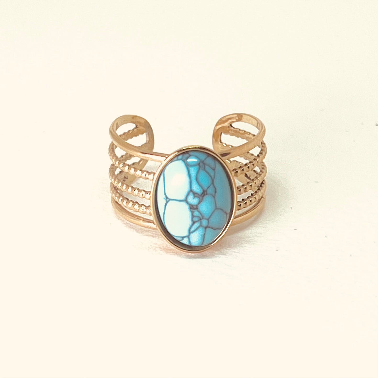 Turquoise Band Ring