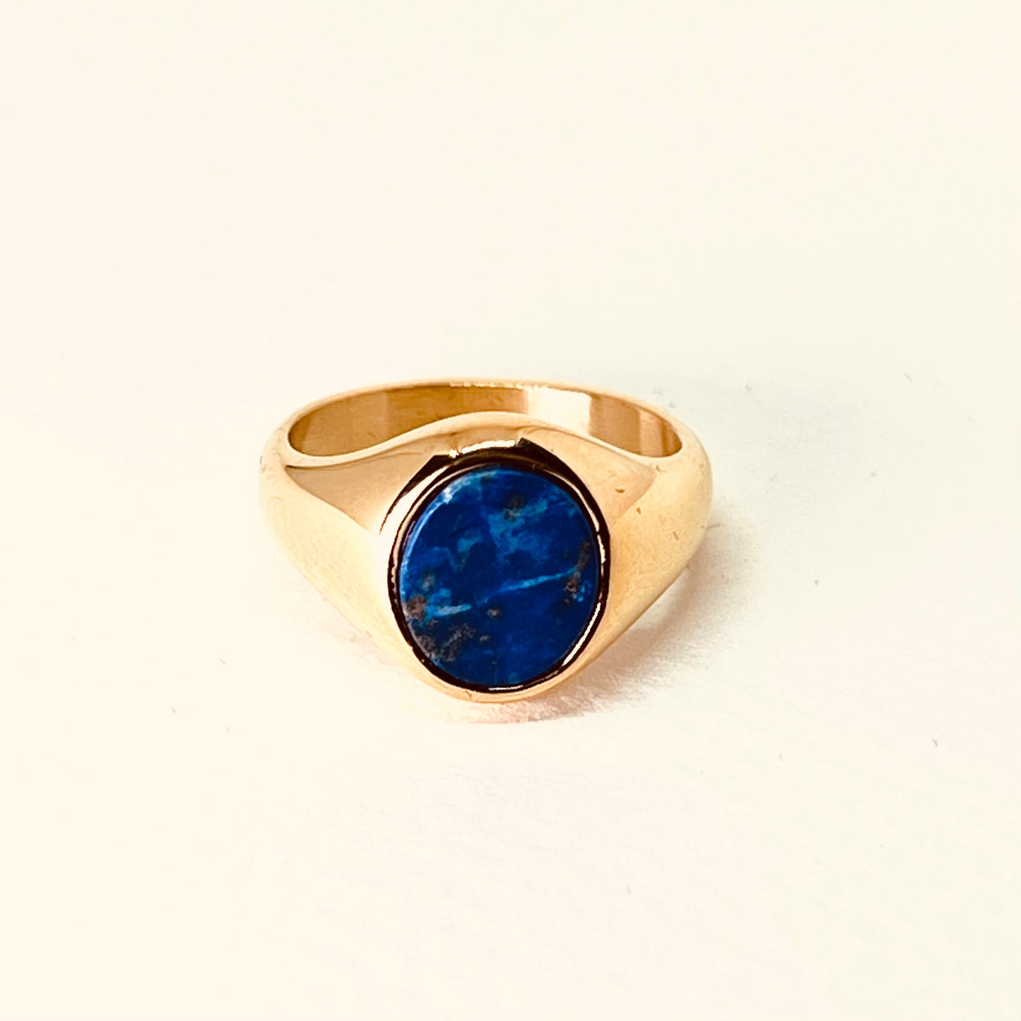 Lapis Signet Ring