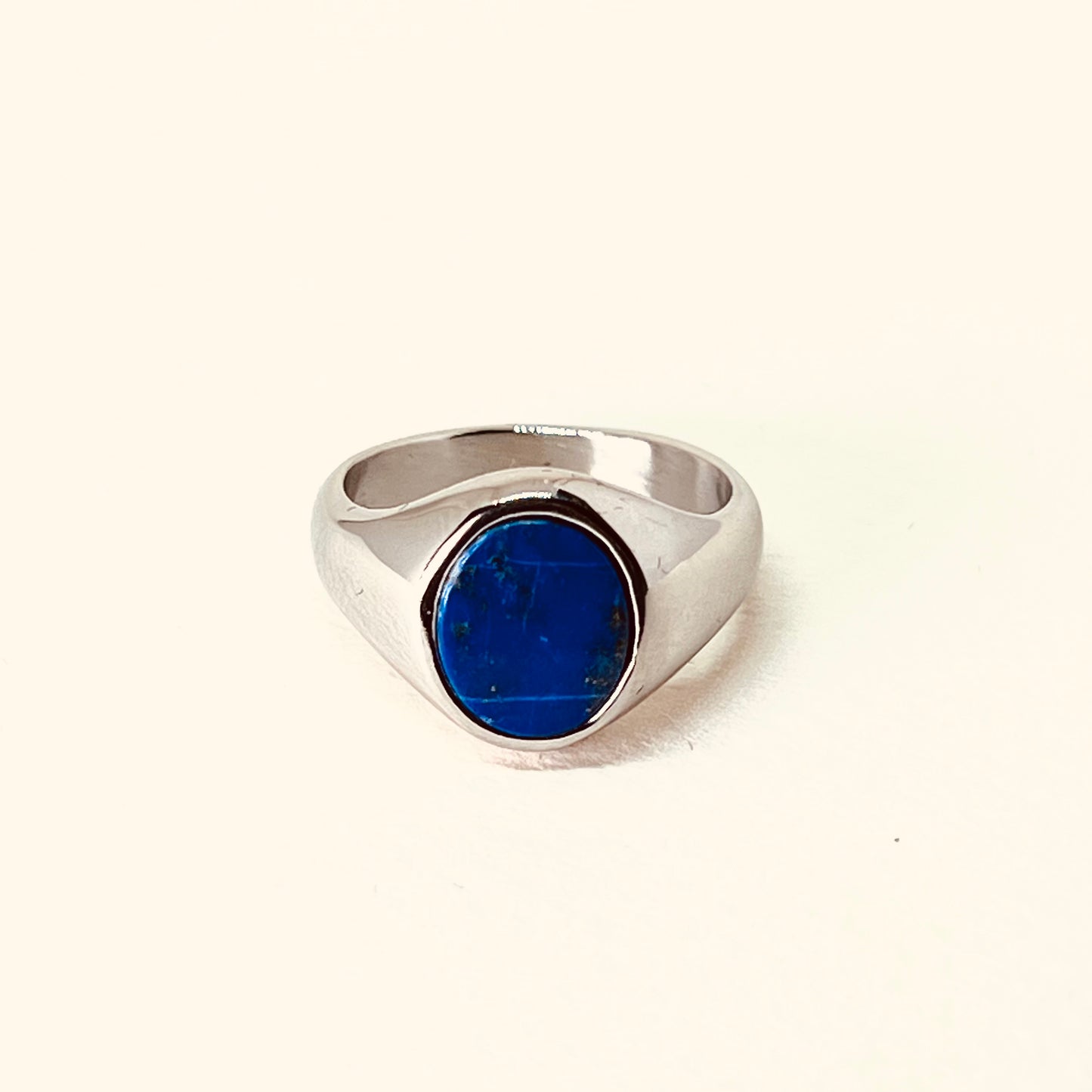 Lapis Signet Ring