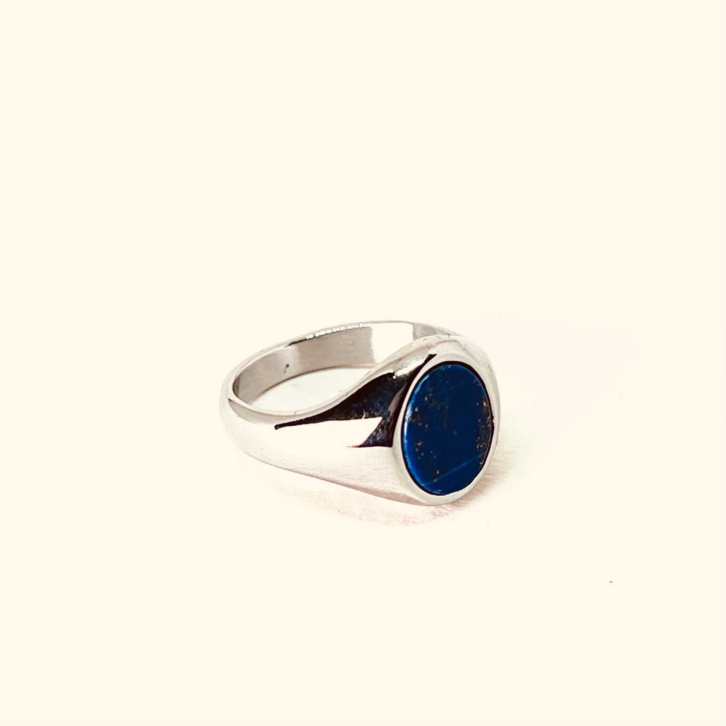 Lapis Signet Ring