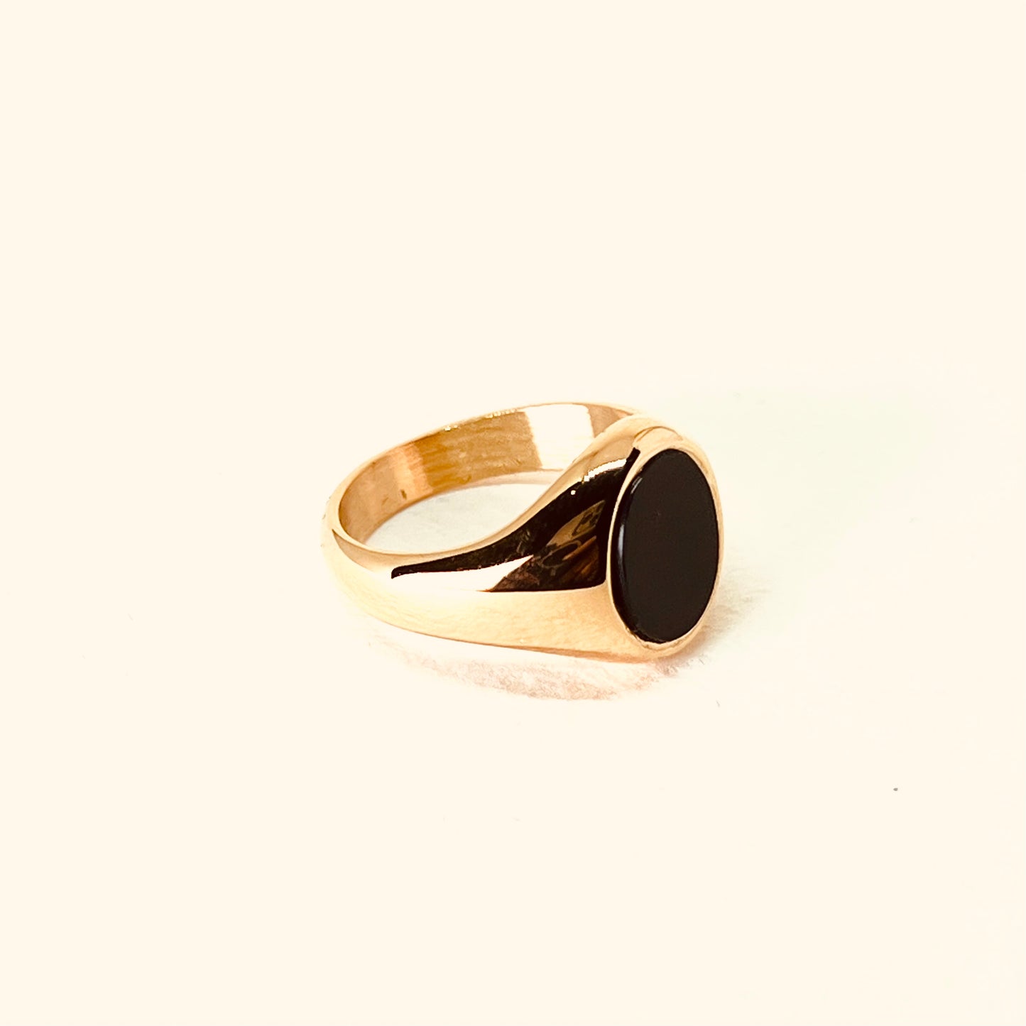 Onyx Signet Ring 2