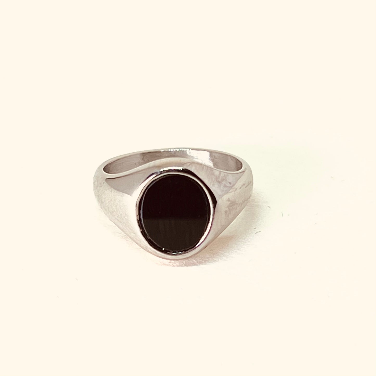 Onyx Signet Ring 2